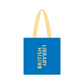 Raised by Books Tote back