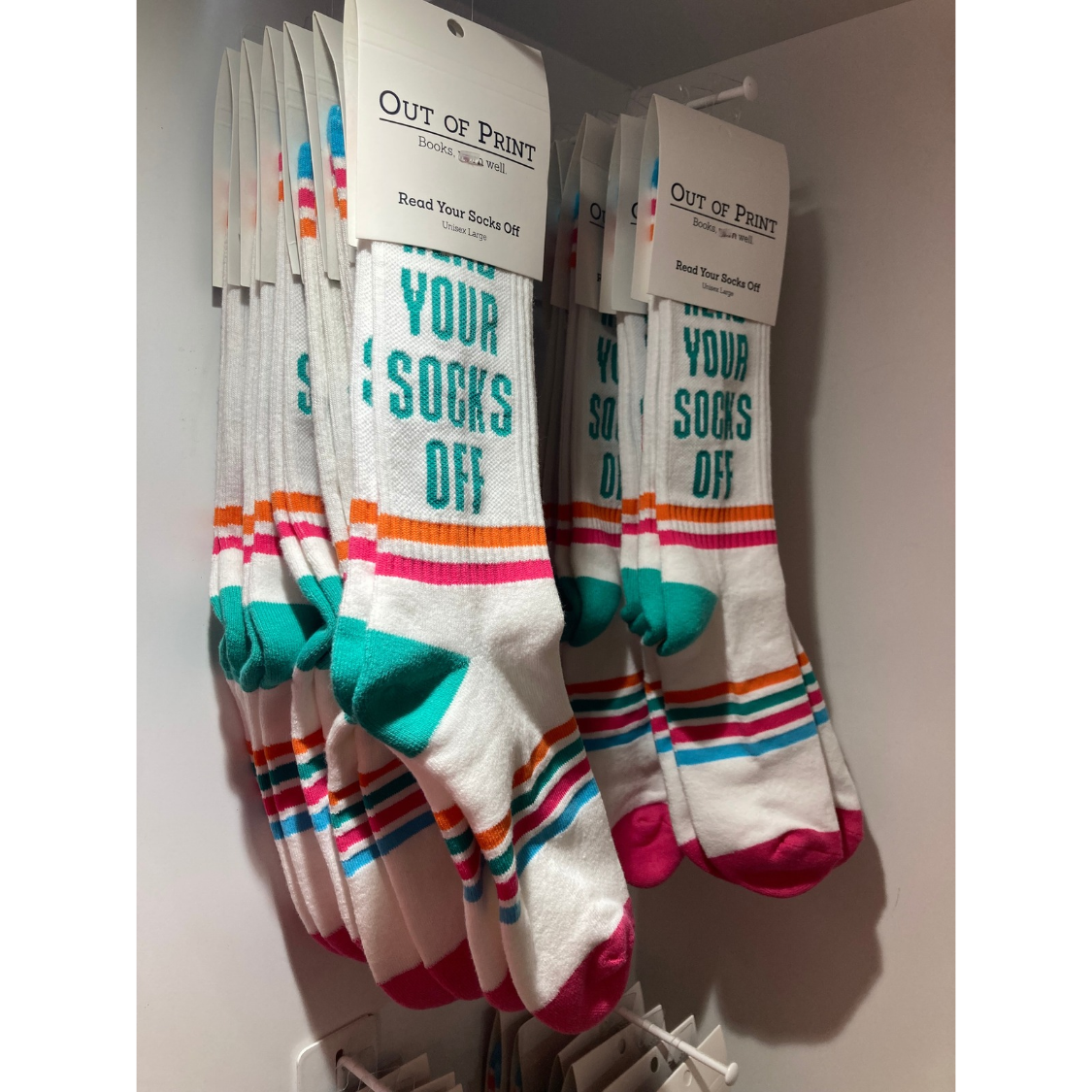 Read Your Socks Off Socks