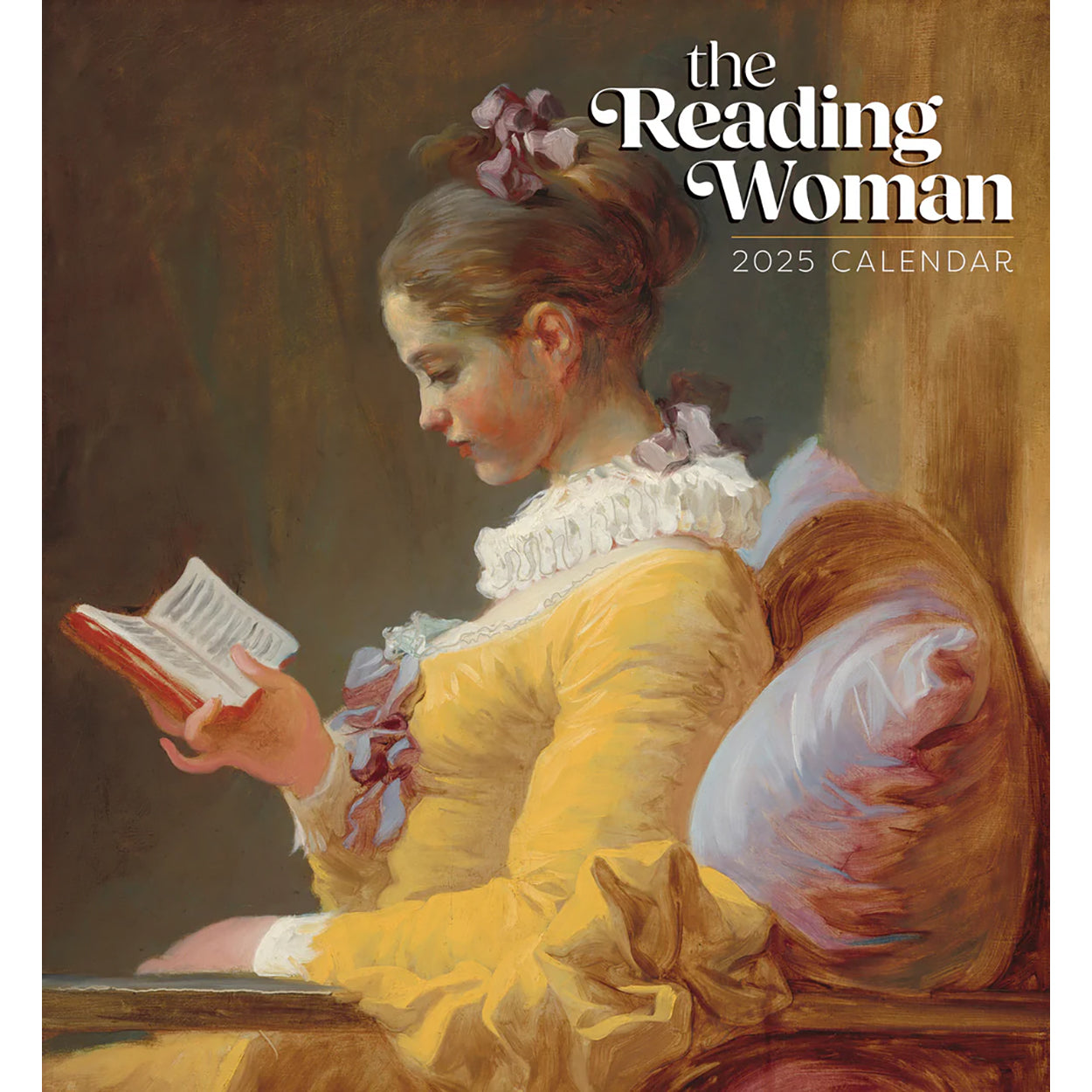 Reading Woman 2025 Wall Calendar Front Cover