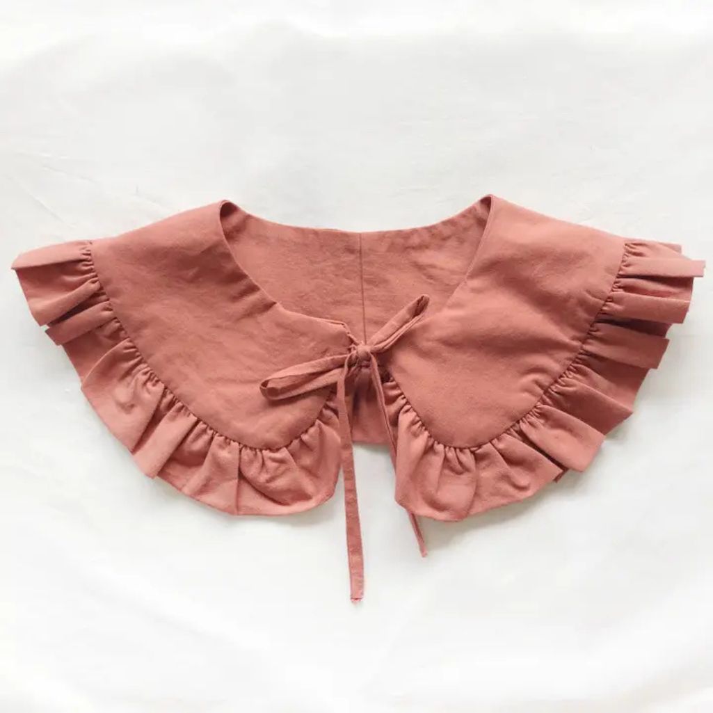 Rose Pink Detachable Collar