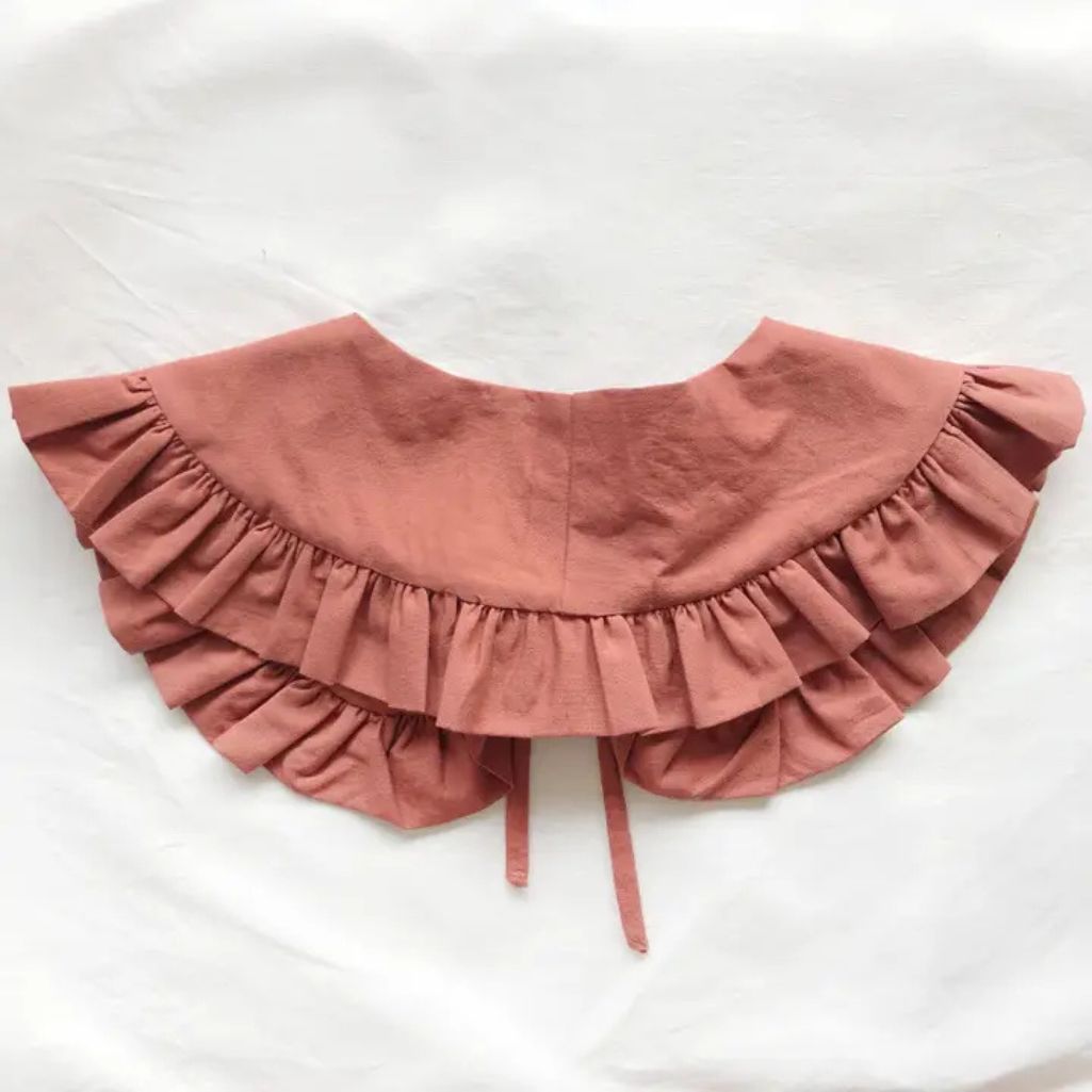 Rose Pink Detachable Collar back