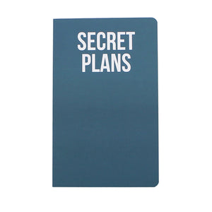 Secret Plans Notebook