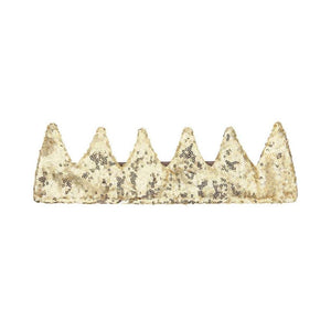 Gold Sequin Crown
