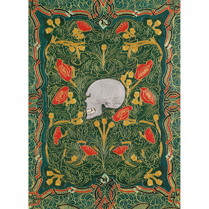 Skull & Flowers Greeting Card