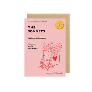 Audiobook In a Card: Shakespeare's Sonnets