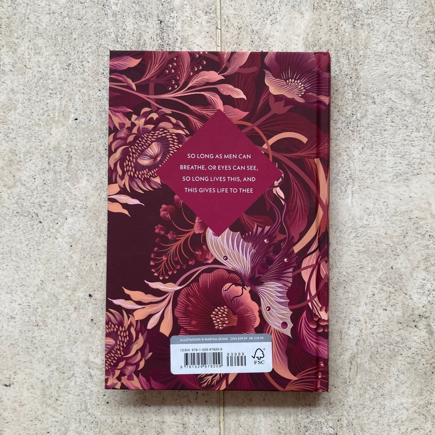 
Sonnets (Marbled, Sprayed Edge Edition)