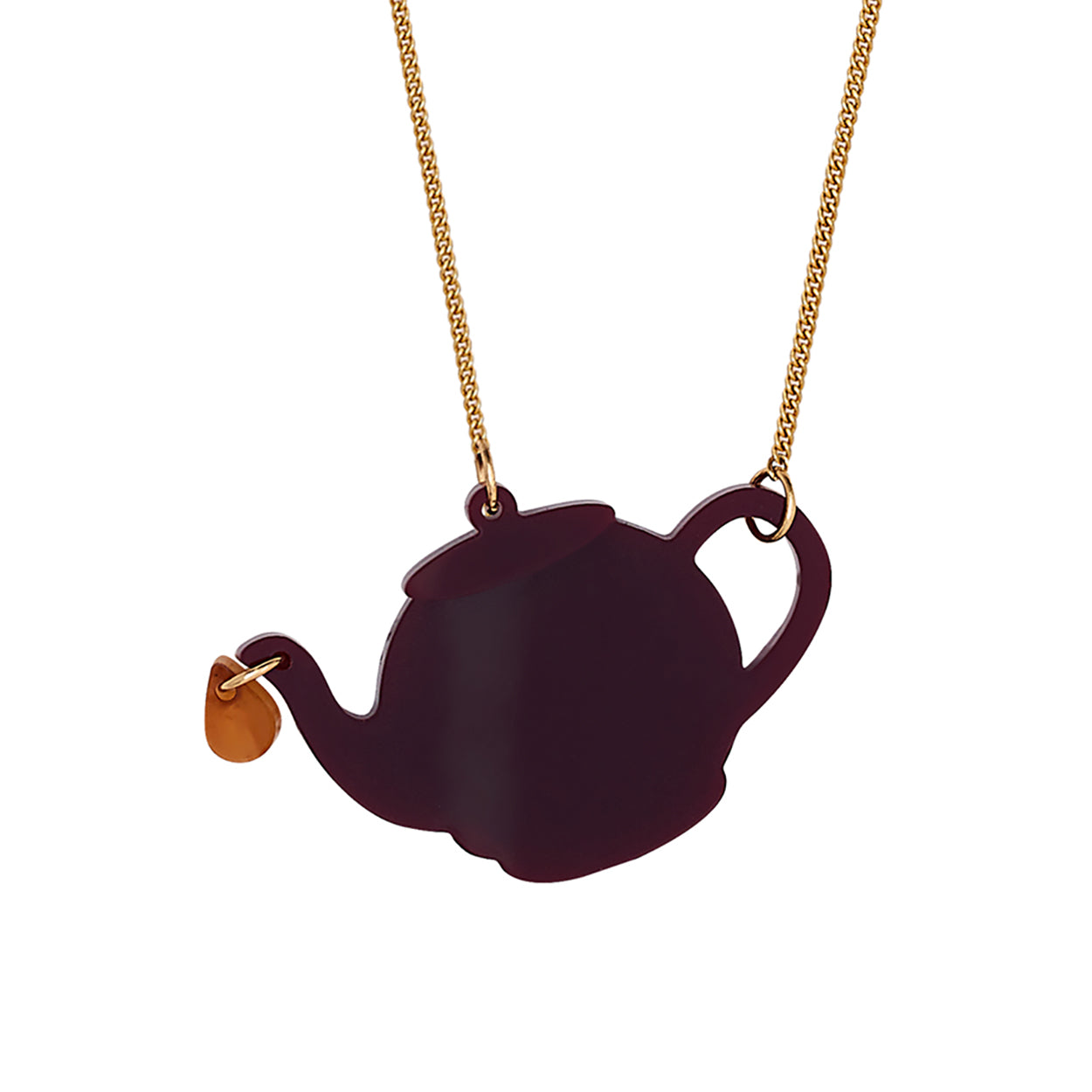 Teapot Necklace