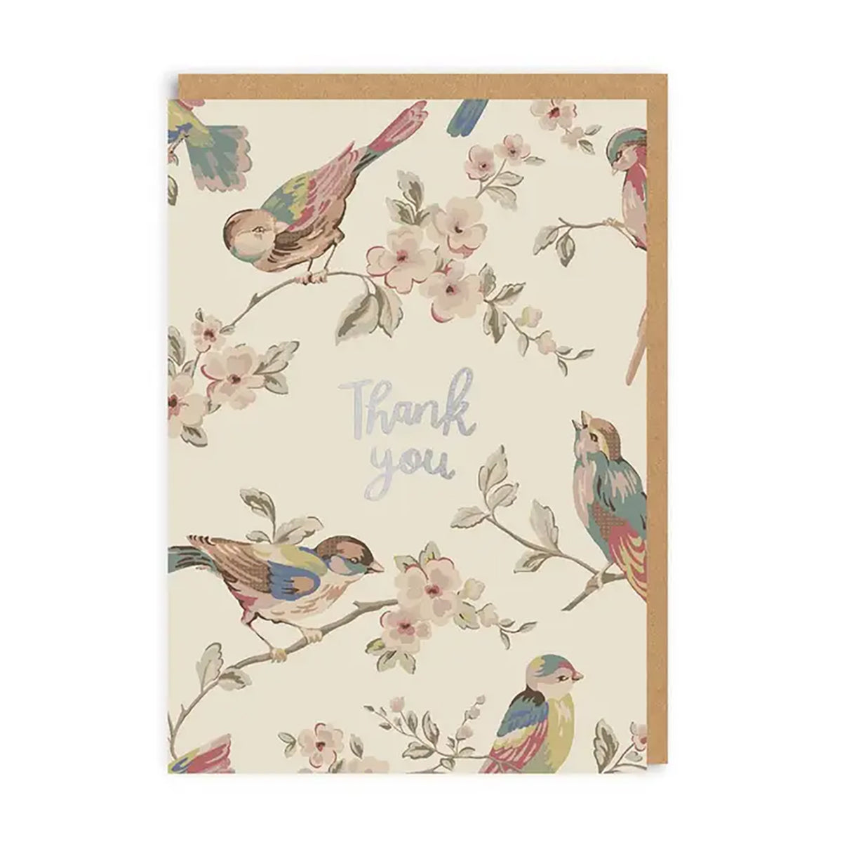 Birds Thank You Card