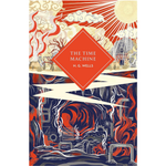 The front cover of the book 'The Time Machine' by H. G.