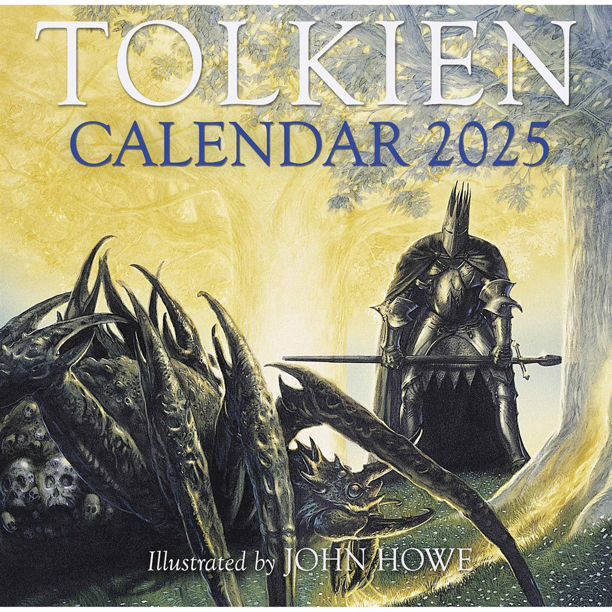 Tolkien 2025 Wall Calendar Front Cover