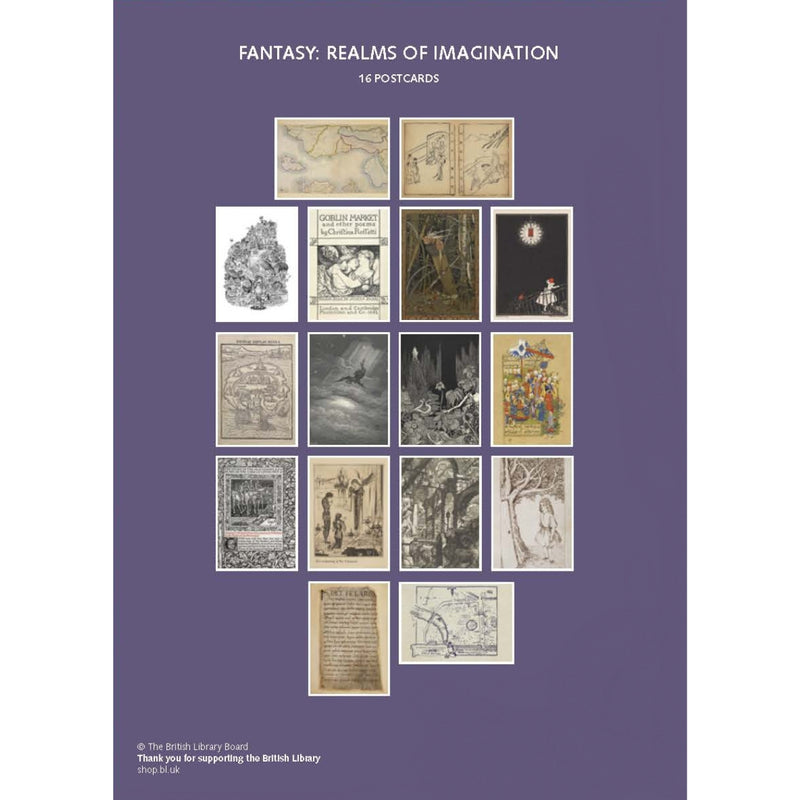 Fantasy: Realms of the Imagination Postcard Pack cover