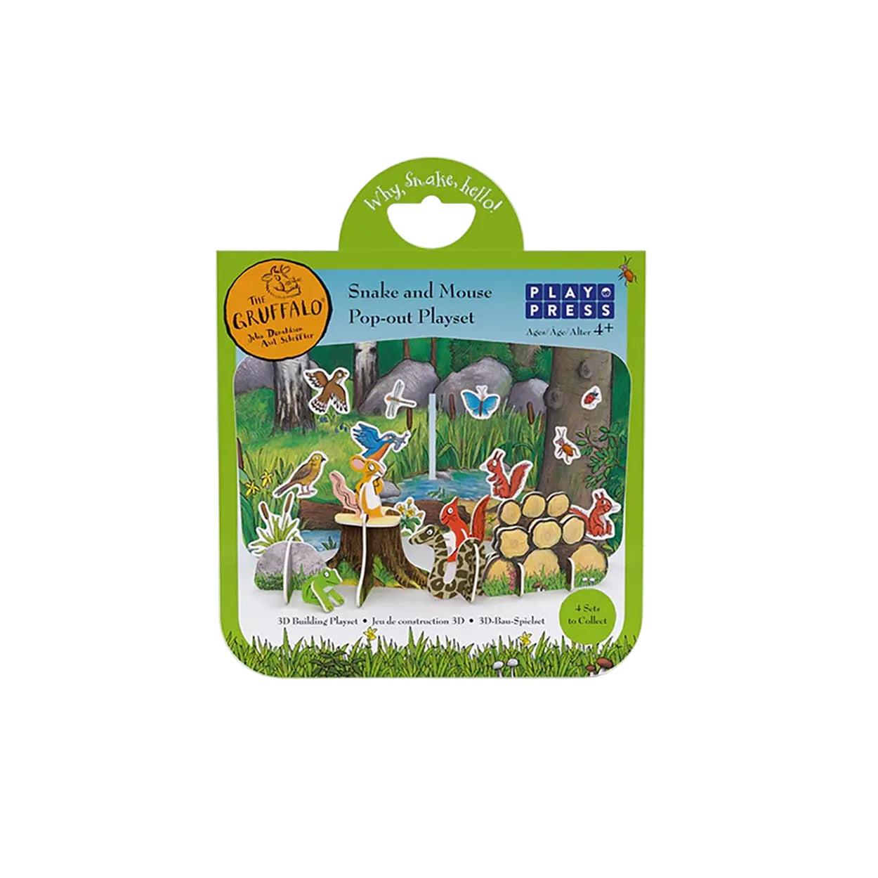 Snake and Mouse Mini Gruffalo Playset