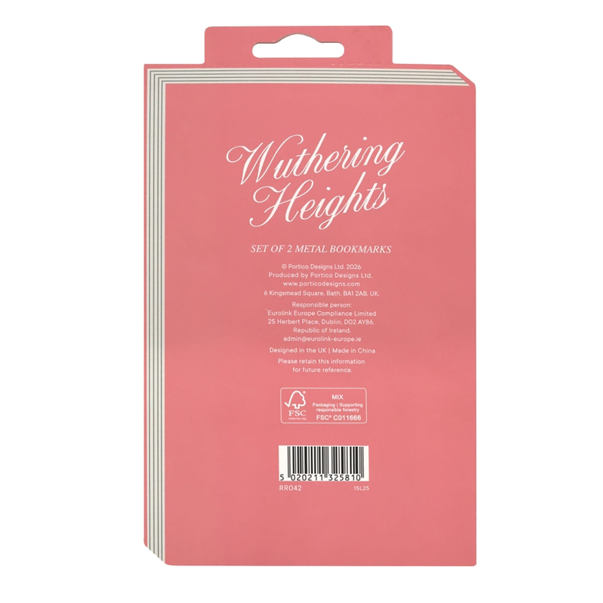 Wuthering Heights Metal Bookmark Set
