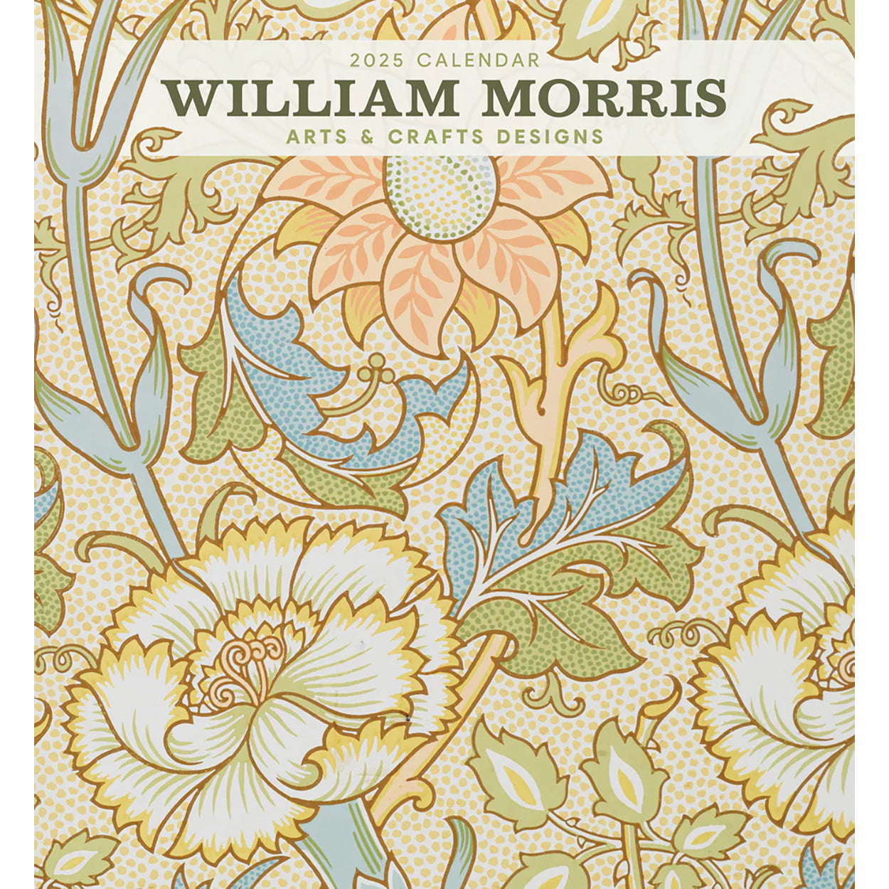 William Morris 2025 Wall Calendar Front Cover