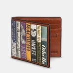 William Shakespeare Leather Wallet Slightly open