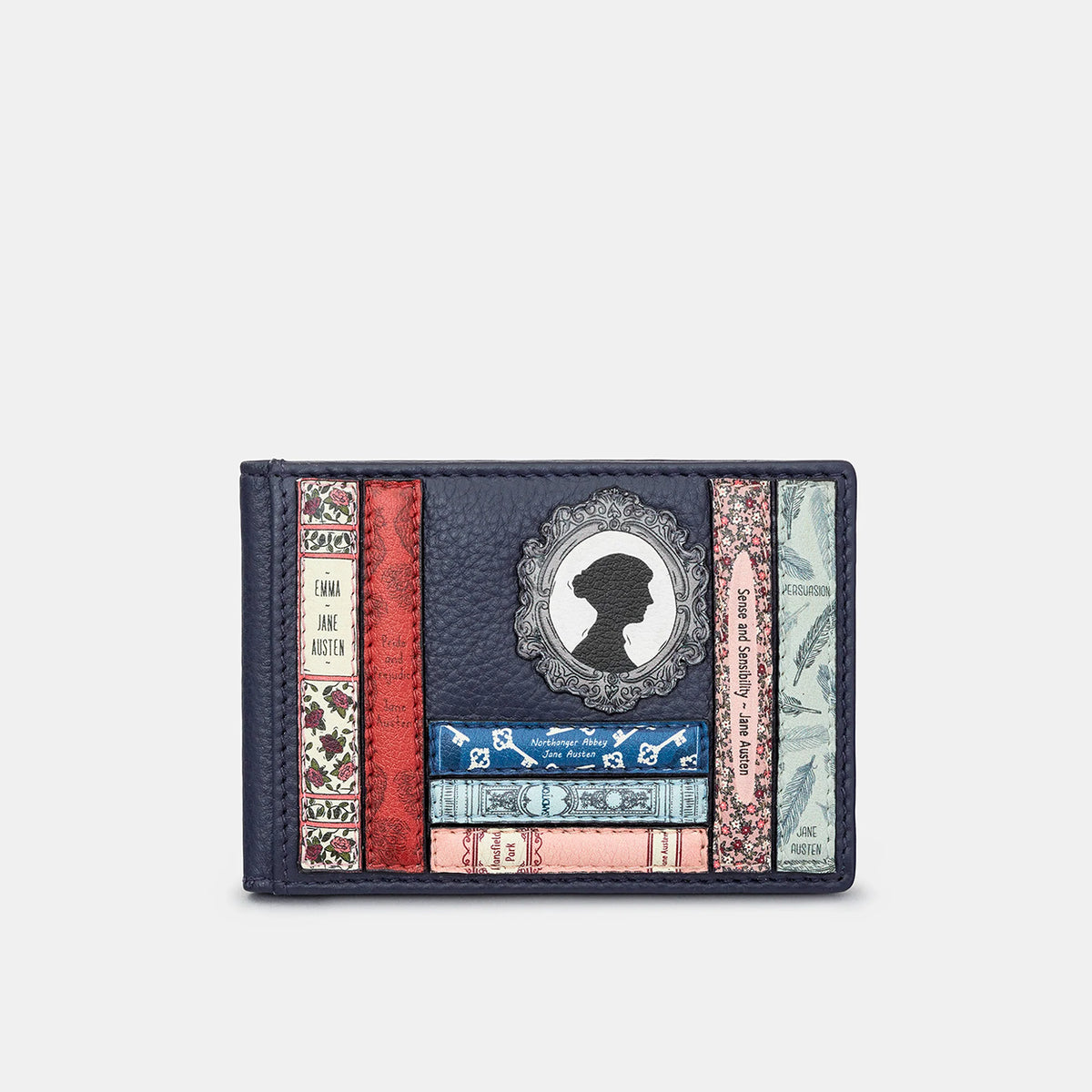 Jane Austen Leather Travel Pass Holder