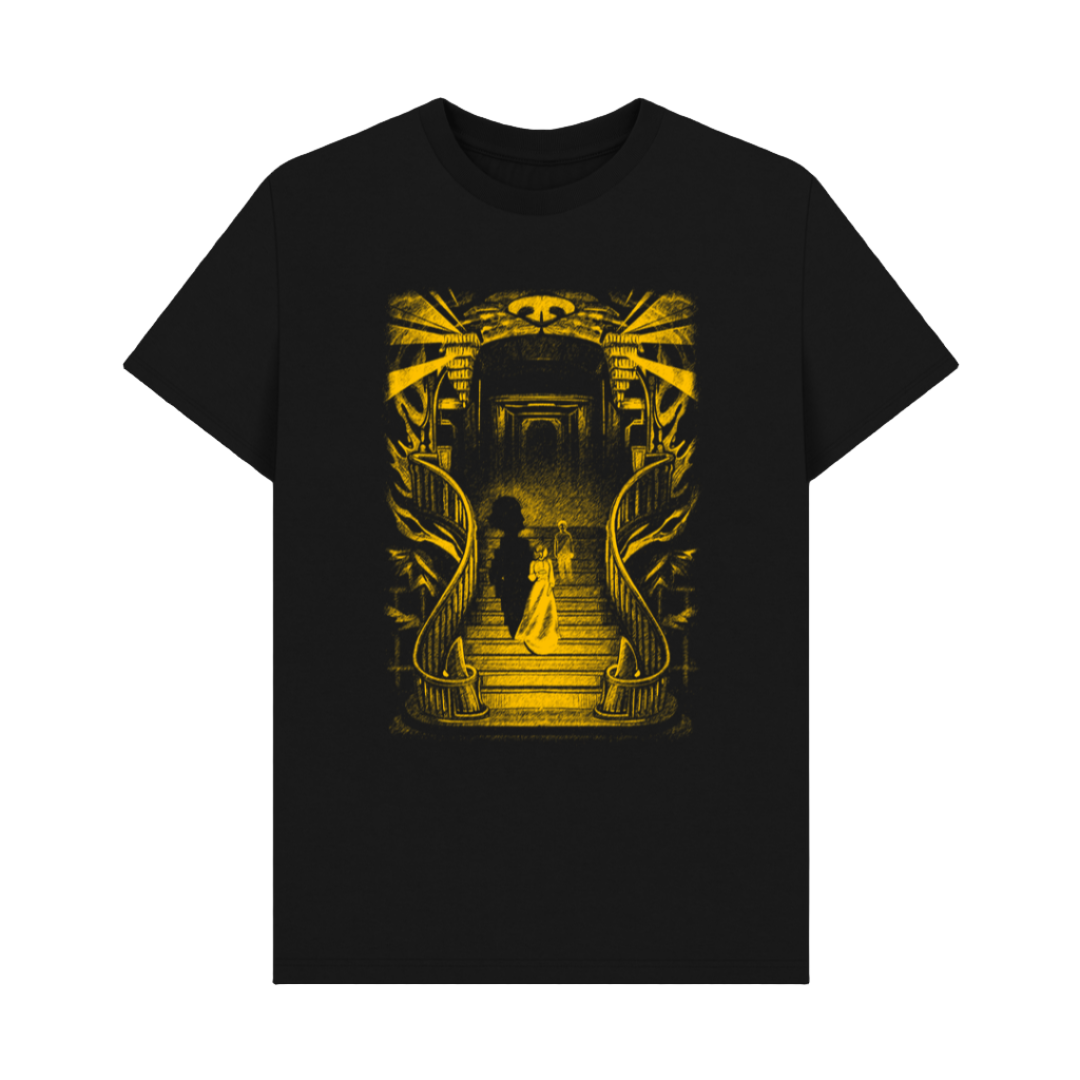 Black Printed T-shirt Tiger Skin