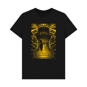 Black Printed T-shirt Tiger Skin