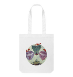 White The Elf Hill Tote Bag