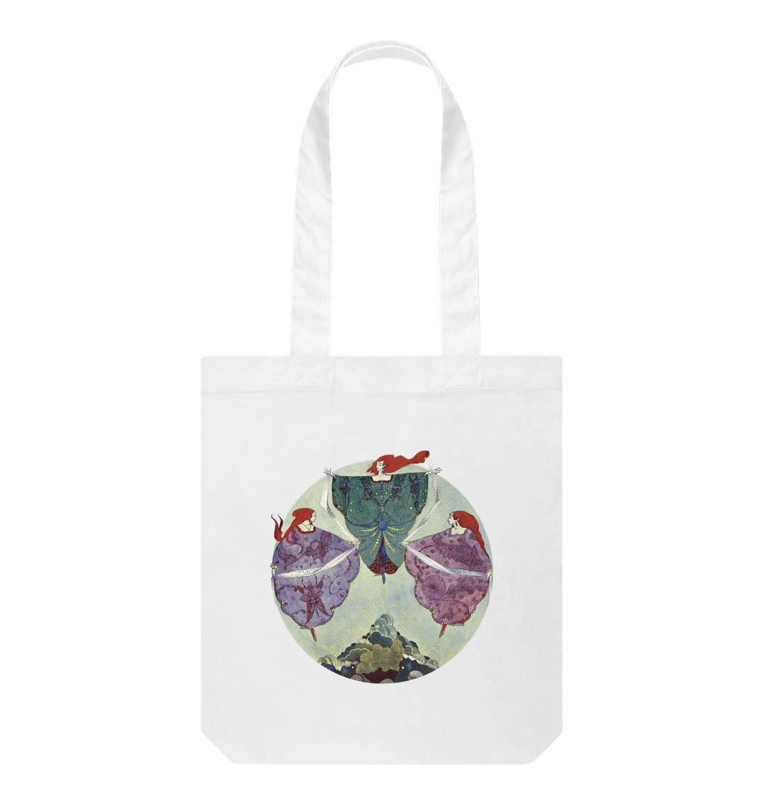 White The Elf Hill Tote Bag