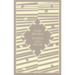 Book cover of 'The Ballad of the Sad Café' by Carson McCullers with decorative design elements.