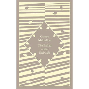 Book cover of 'The Ballad of the Sad Café' by Carson McCullers with decorative design elements.