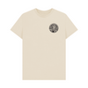 Black British Library Stamp T-Shirt - Oat