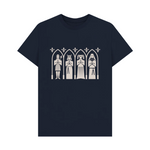 Navy Blue Medieval Women T-Shirt