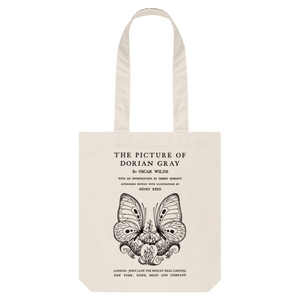 Natural The Picture of Dorian Gray in black Tote Bag