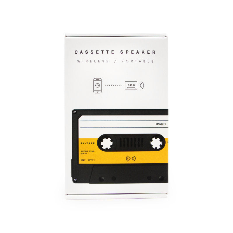 Wireless Cassette Speaker in packaging