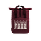 Burgundy Medieval Women Backpack