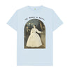 The Woman in White T-shirt - Sky Blue