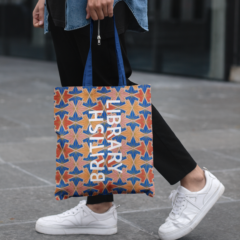 Olga Hirsch Spring Tote on white background