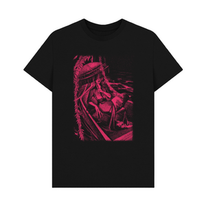 Black Printed T-shirt Doomed Romances
