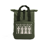 Medieval Women Backpack - Olive Green