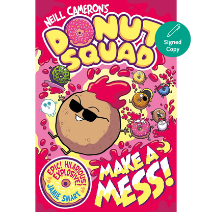 Donut Squad: Make a Mess! (a Phoenix Comic Book): the latest addition to this bestselling series! Paperback – 1 Jan. 2026
by Neill Cameron (Author)