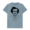 Edgar Allan Poe T-shirt - Stone Blue