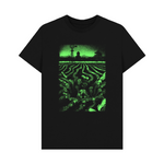 Black Printed T-shirt Weird Sisters