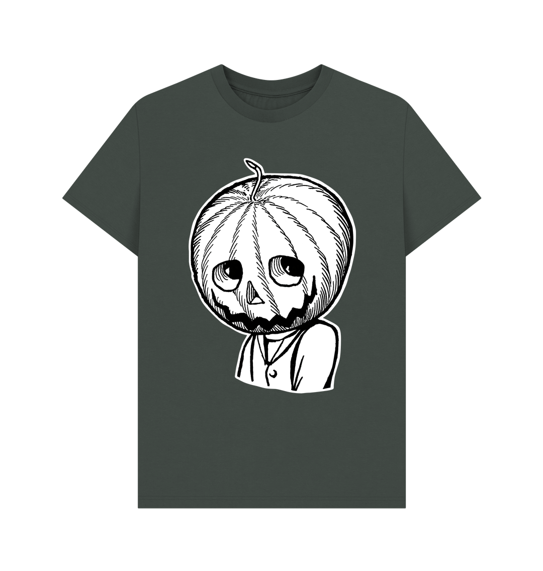 Dark Grey Jack Pumpkinhead T-shirt