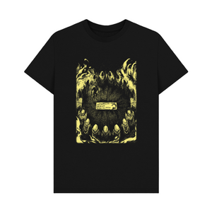 Black Printed T-shirt Randalls Round