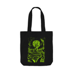 Black Printed Bag Horned God