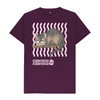 Curiouser & Curiouser Cheshire Cat T-shirt - Purple