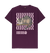 Purple Curiouser & Curiouser Cheshire Cat T-shirt