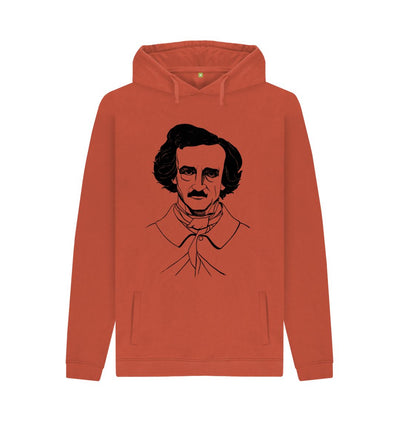 Rust Edgar Allan Poe Hoodie