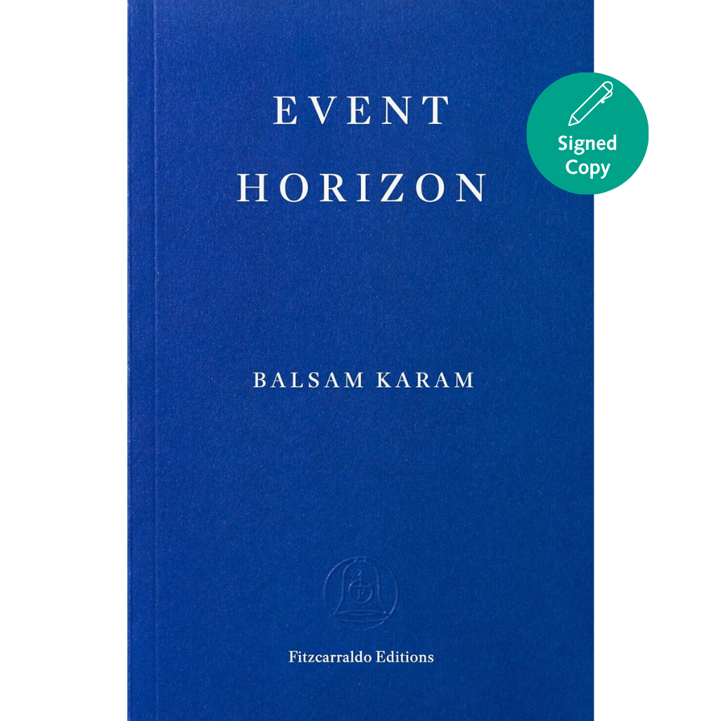 Event Horizon Paperback – 23 April 2026
by Balsam Karam (Author), Saskia Vogel (Translator)