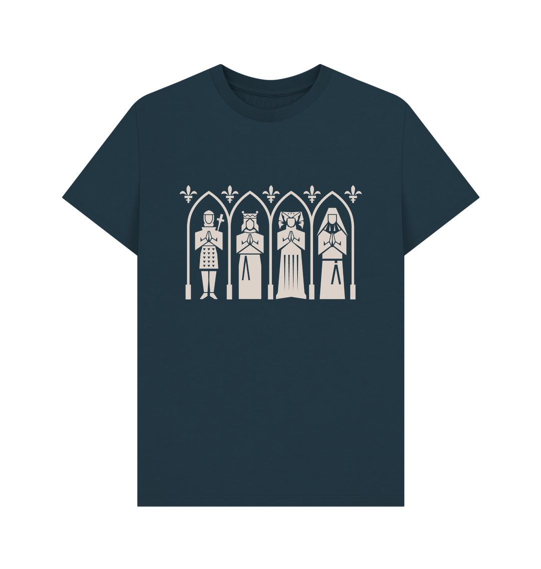 Denim Blue Medieval Women T-Shirt