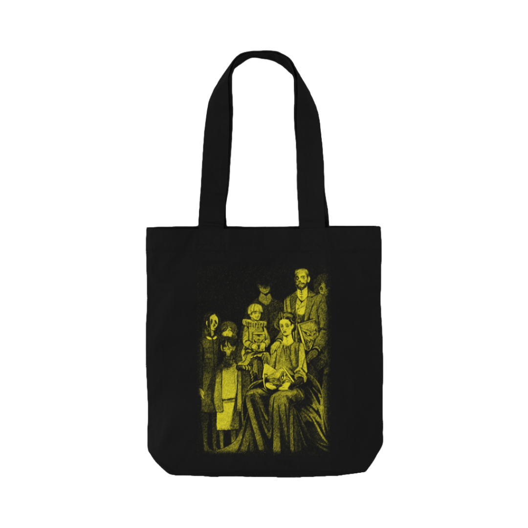 Black Printed Bag Fear in the Blood