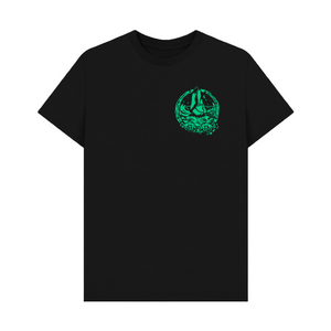 Black Printed T-shirt Medusa