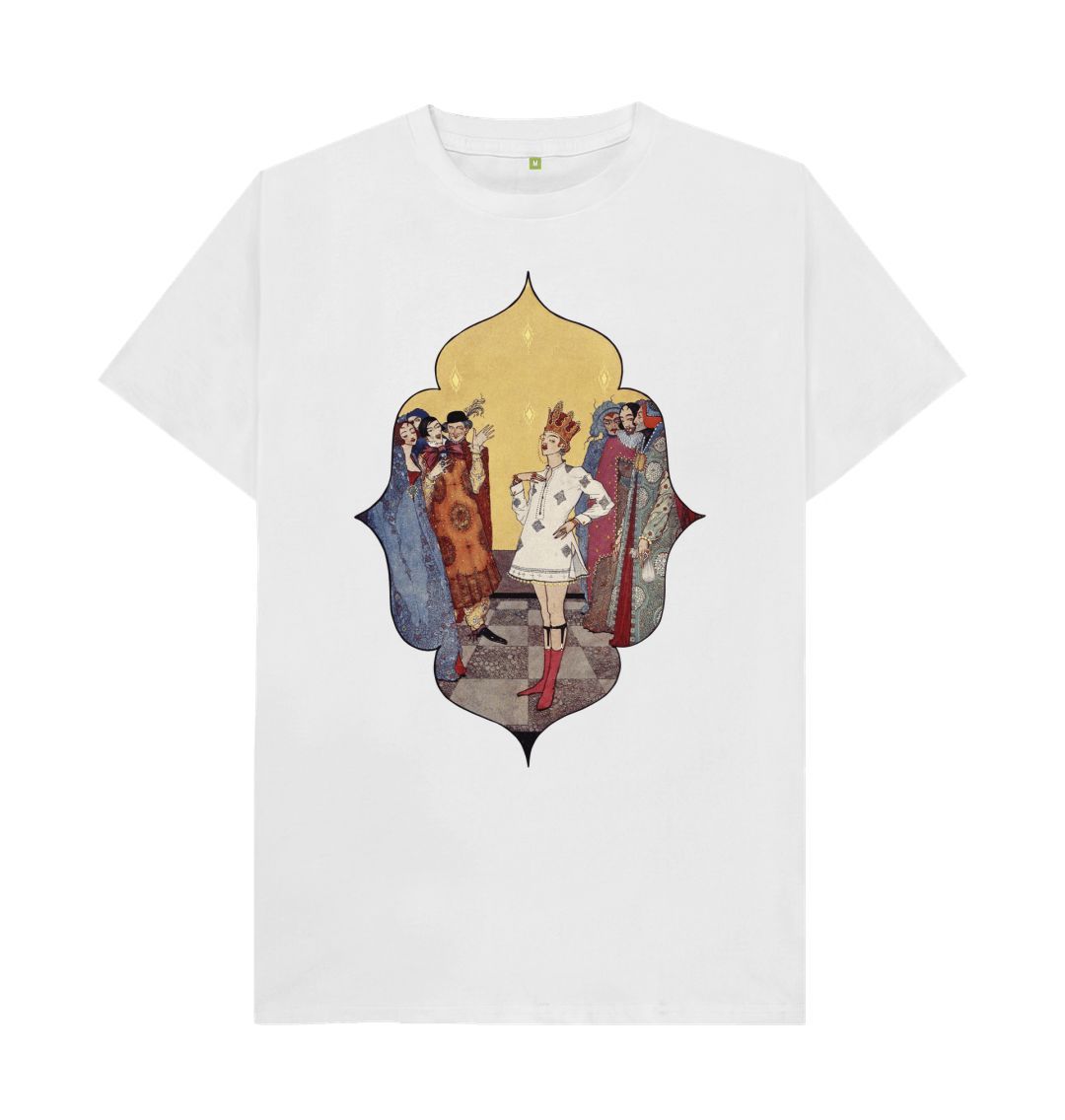 White The Emperor's New Clothes T-Shirt