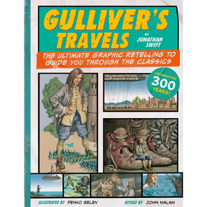Classic Comics: Gulliver's Travels Paperback – 12 Mar. 2026
by John Malam (Author), Penko Gelev (Illustrator)